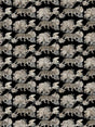 Scalamandre Leopard Walk Black Wallpaper