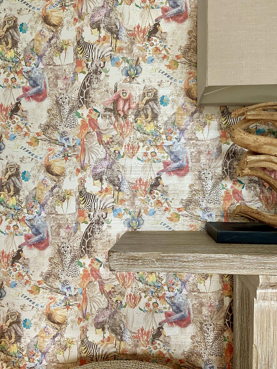 Scalamandre Mombo Rhapsody Multi Wallpaper