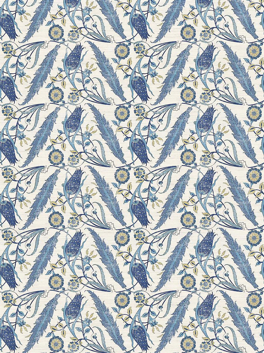 Scalamandre Ottoman Floral Classic Wallpaper