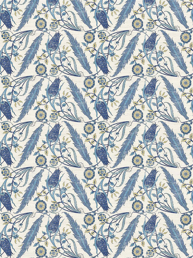 Scalamandre Ottoman Floral Classic Wallpaper