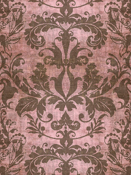 Scalamandre Palace Damask Blush Wallpaper