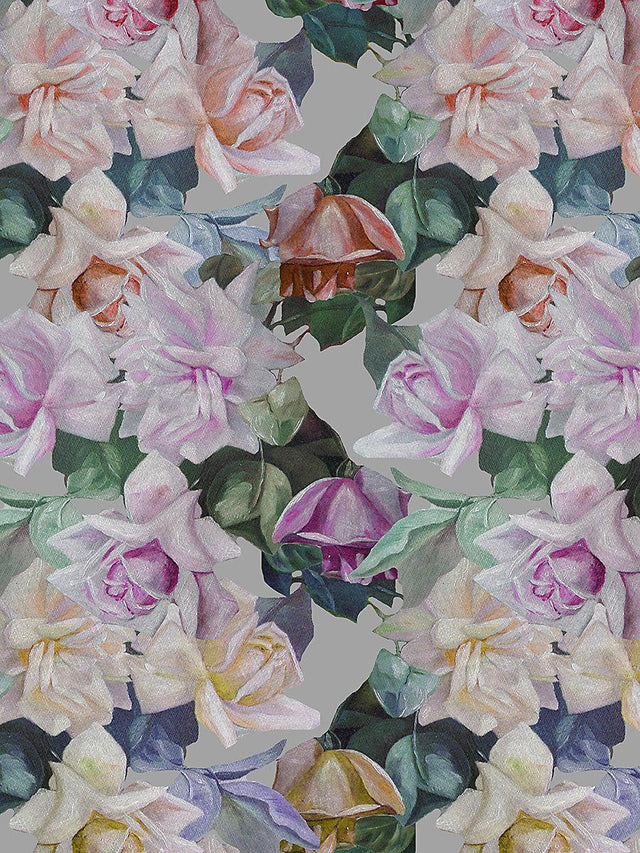 Scalamandre Passion French Gray Wallpaper