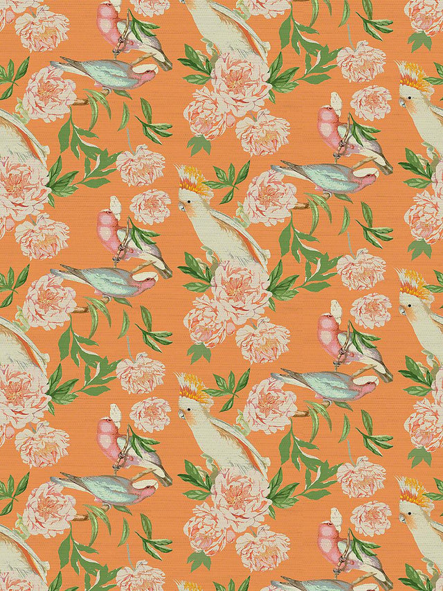 Scalamandre Peony Inspira Bellini Wallpaper