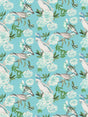 Scalamandre Peony Inspira Azur Wallpaper
