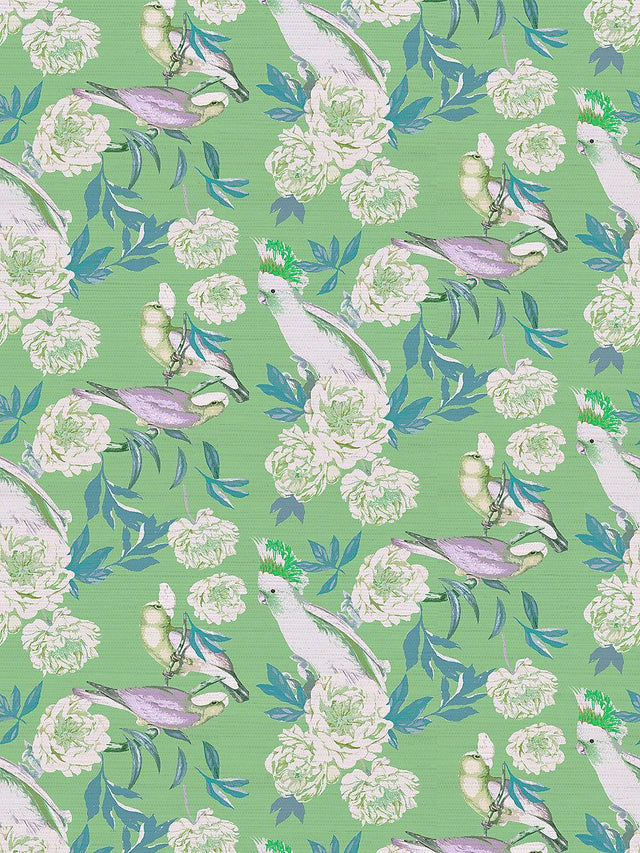 Scalamandre Peony Inspira Tropical Wallpaper