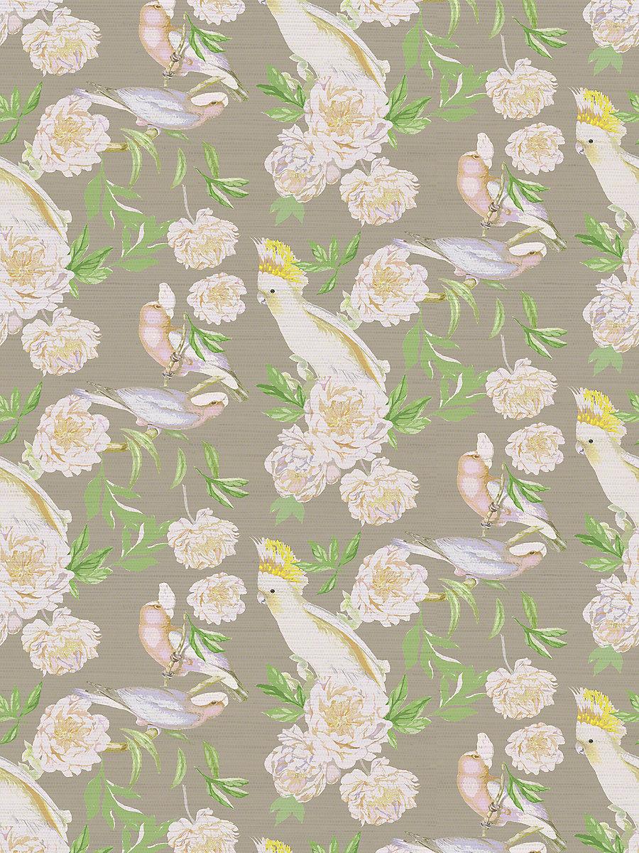 Scalamandre Peony Inspira Breakers Wallpaper