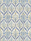 Scalamandre Pomegranate Tulip Classic Wallpaper