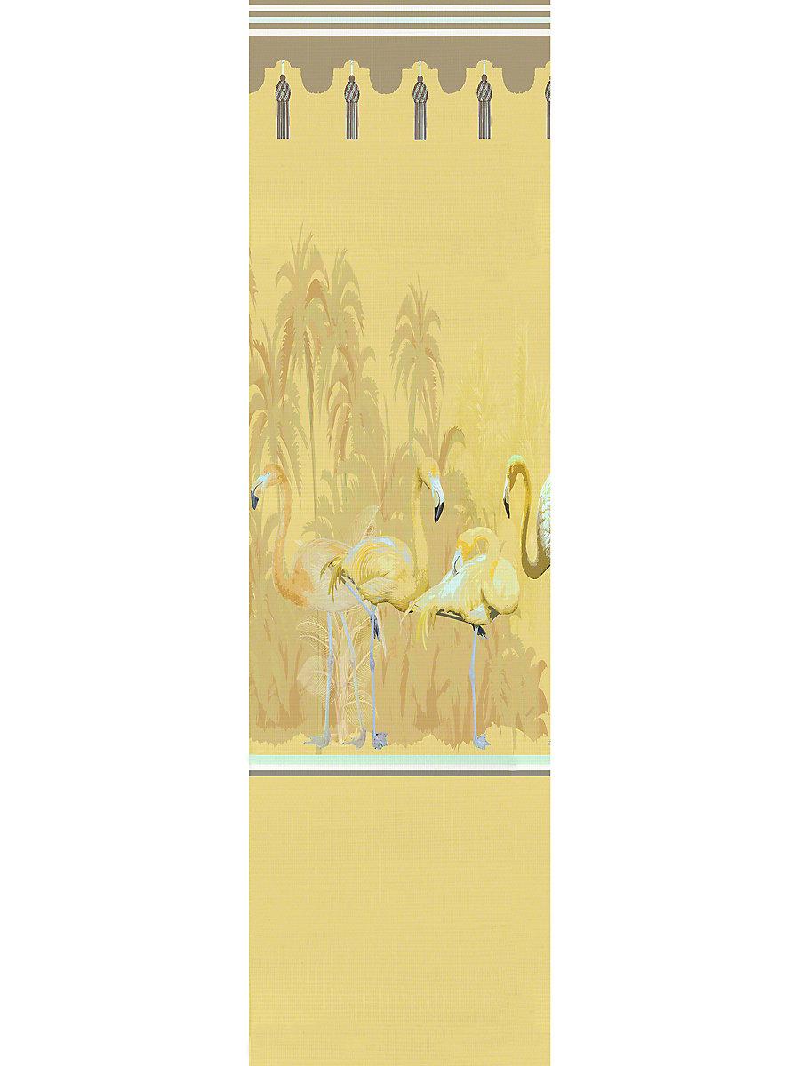Scalamandre Palm Springs Diptych Golden - Left Panel Wallpaper
