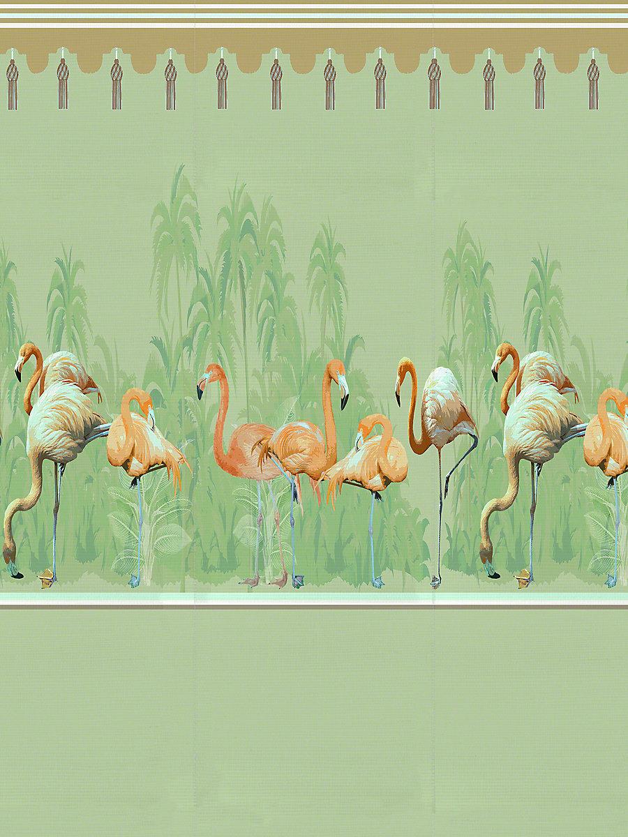 Scalamandre Palm Springs Diptych Granada - Left Panel Wallpaper
