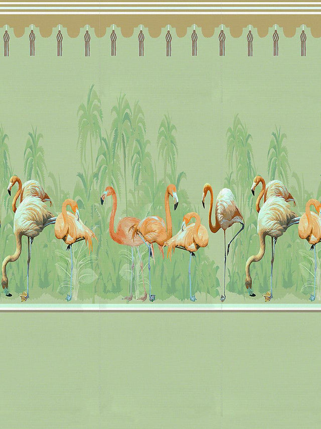 Scalamandre Palm Springs Diptych Granada - Left Panel Wallpaper