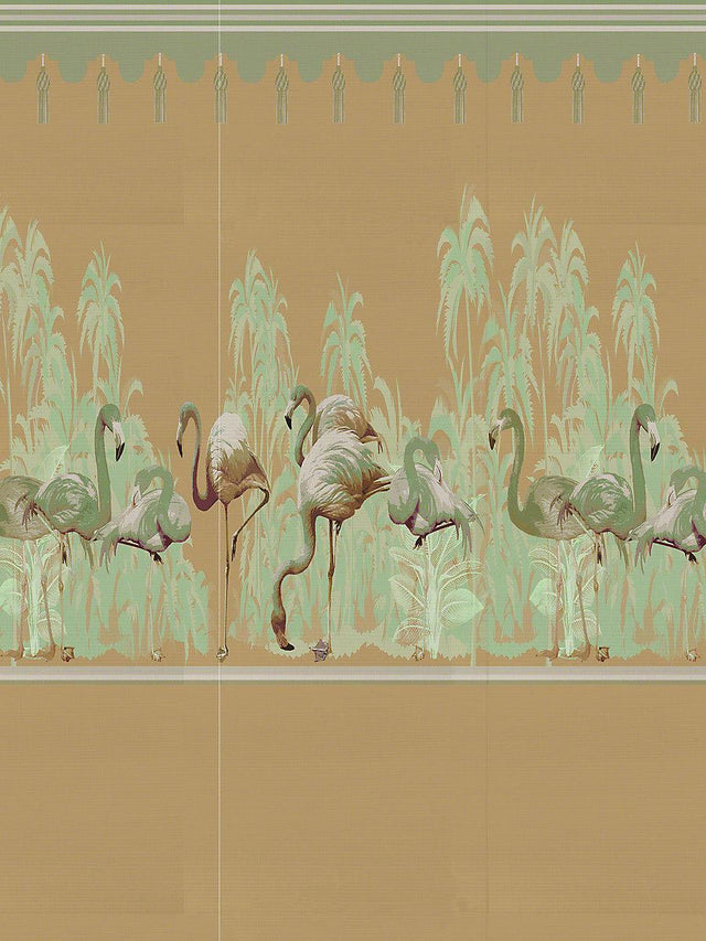Scalamandre Palm Springs Diptych Belize - Right Panel Wallpaper