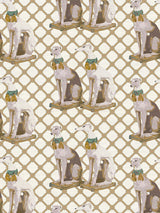 Scalamandre Regal Greyhound Luxe Wallpaper