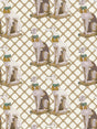 Scalamandre Regal Greyhound Luxe Wallpaper