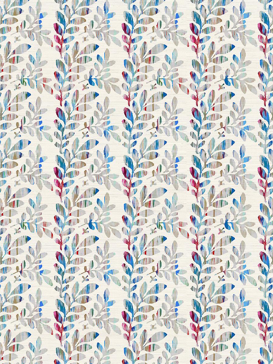 Scalamandre Tuileries French Blue Wallpaper