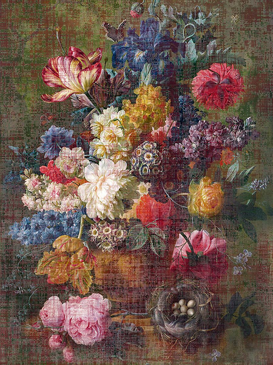Scalamandre Still Life Vintage Wallpaper
