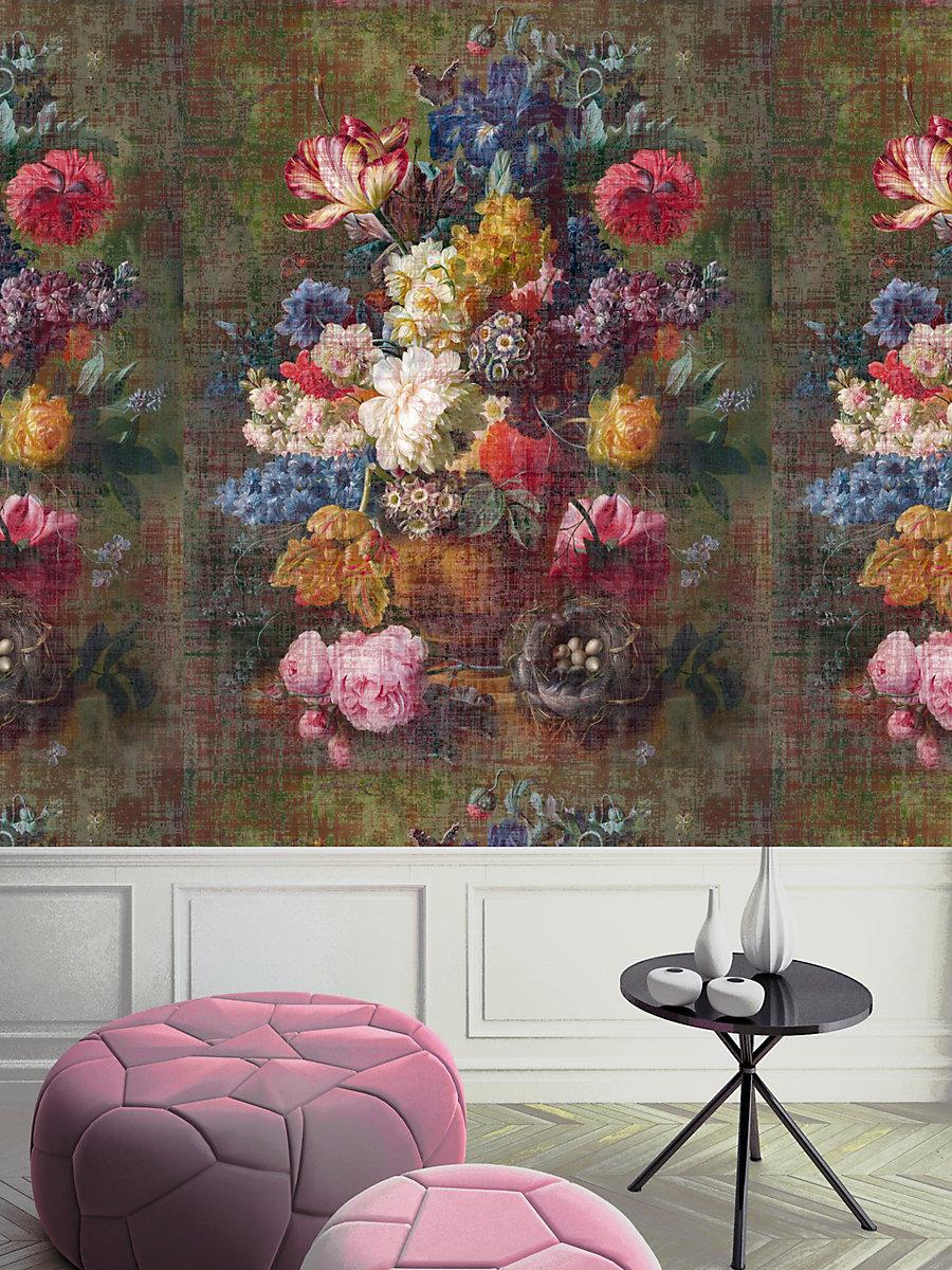 Scalamandre Still Life Vintage Wallpaper
