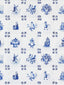 Scalamandre Tile Play Blue Wallpaper