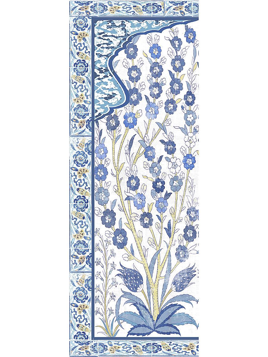 Scalamandre Tree Of Life Dyptich | Double Classic - Left Panel Wallpaper