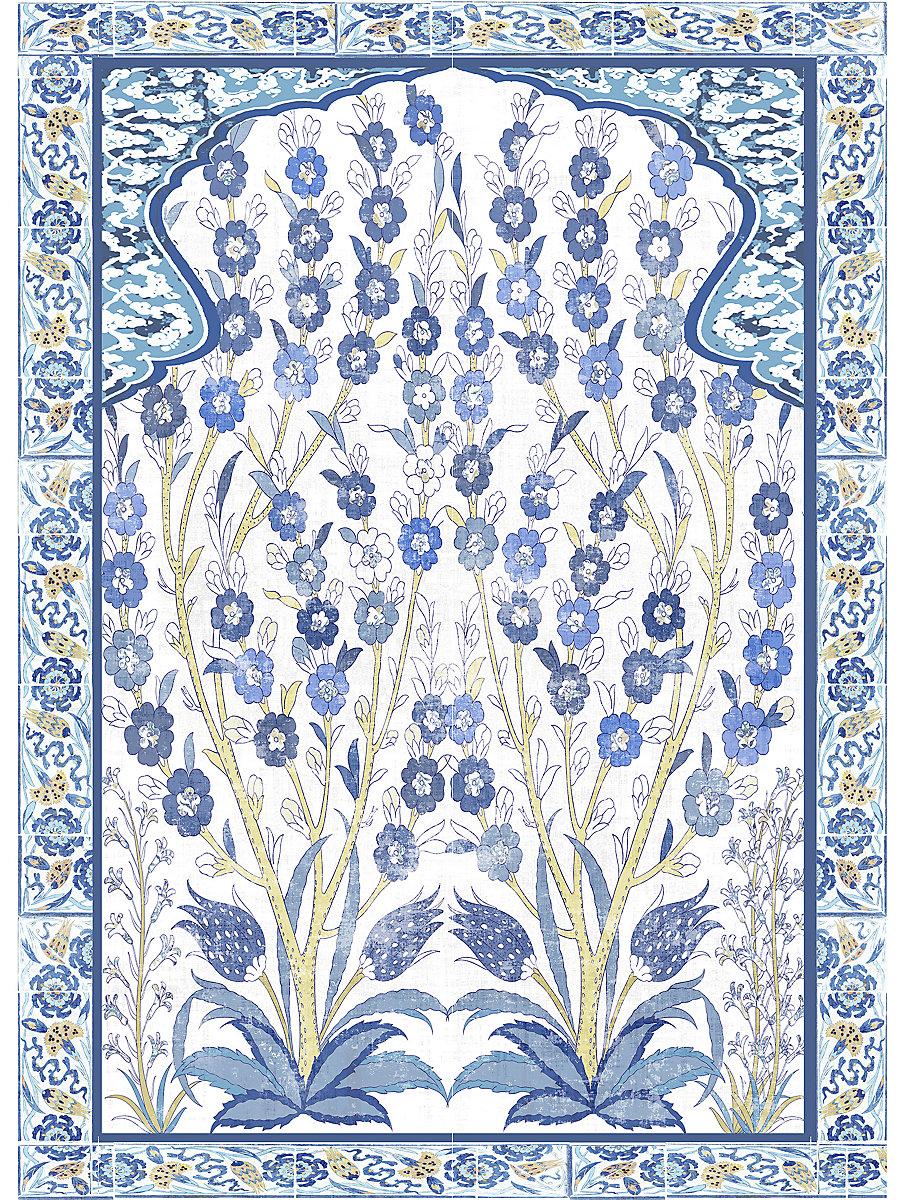 Scalamandre Tree Of Life Dyptich | Double Classic - Right Panel Wallpaper