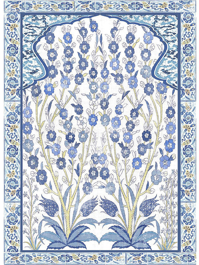 Scalamandre Tree Of Life Dyptich | Double Classic - Right Panel Wallpaper