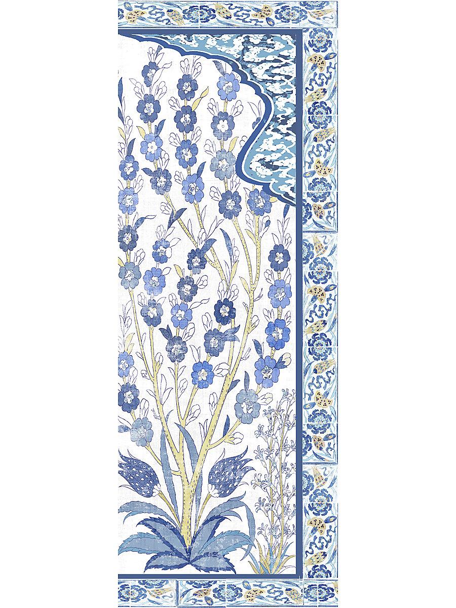 Scalamandre Tree Of Life Dyptich | Double Classic - Right Panel Wallpaper