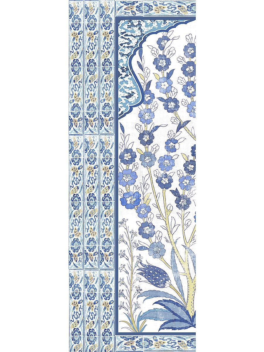 Scalamandre Tree Of Life Dyptich | Single Classic - Left Panel Wallpaper