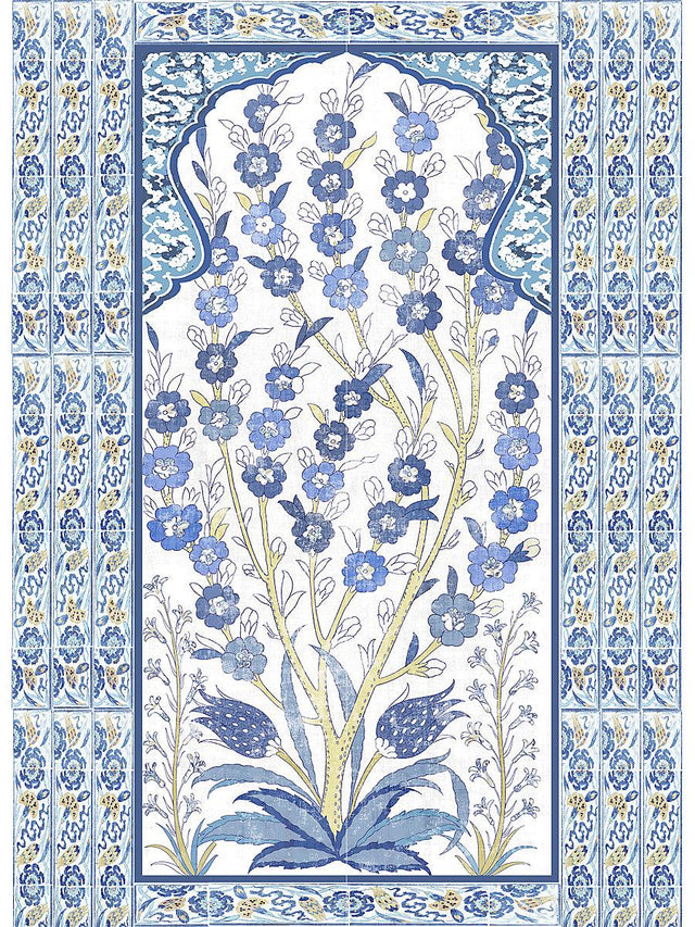Scalamandre Tree Of Life Dyptich | Single Classic - Right Panel Wallpaper
