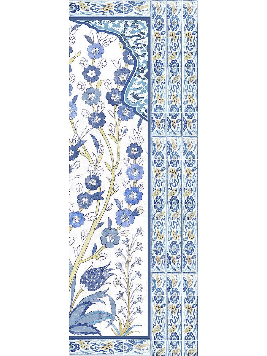 Scalamandre Tree Of Life Dyptich | Single Classic - Right Panel Wallpaper