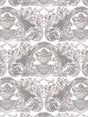 Scalamandre William & Mary French Gray Wallpaper