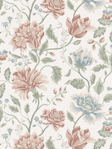 Scalamandre Annabelle Terracotta Wallpaper