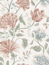 Scalamandre Annabelle Terracotta Wallpaper