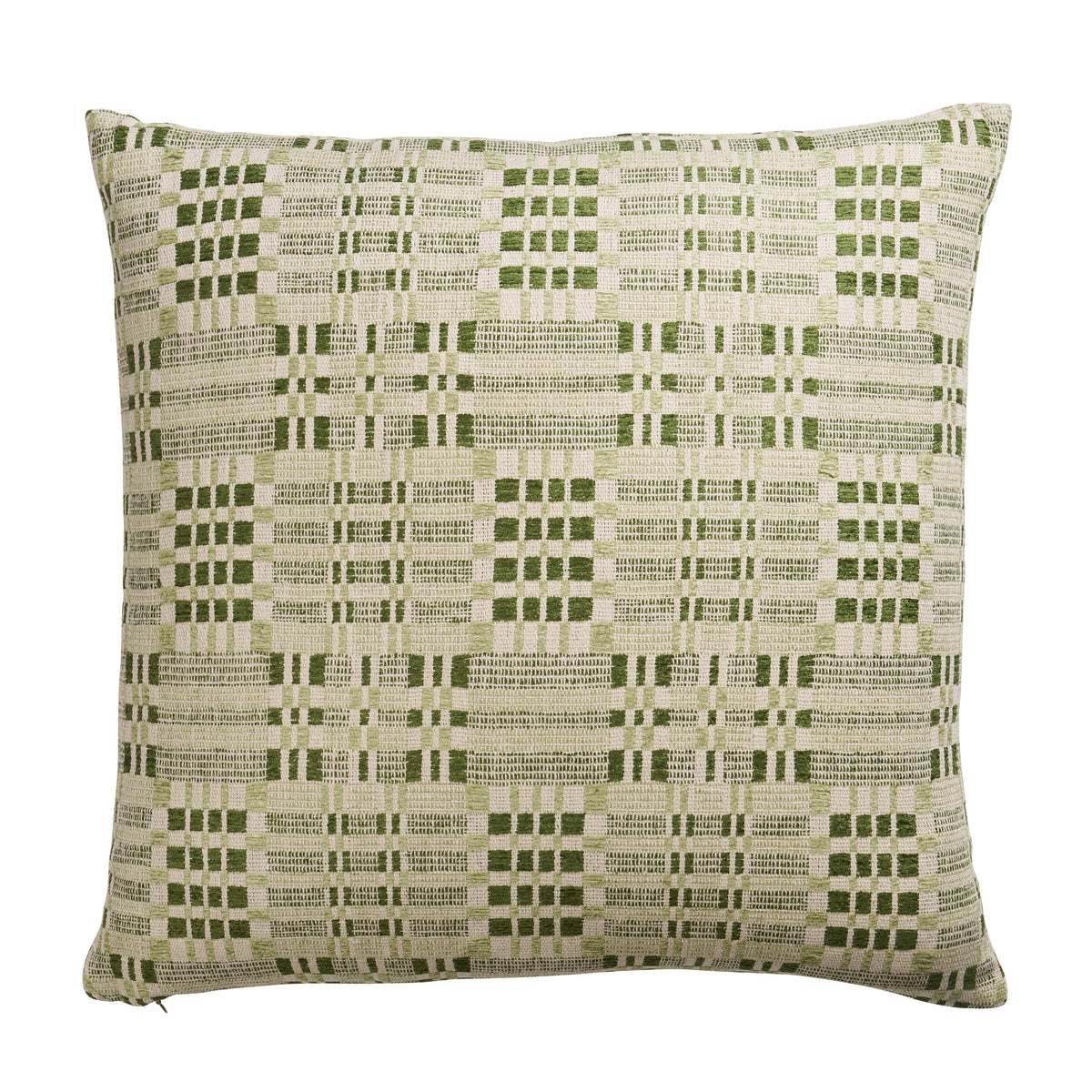 Schumacher Leaf 22" x 22" Brimfield Pillow