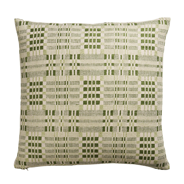 Schumacher Leaf 22" x 22" Brimfield Pillow