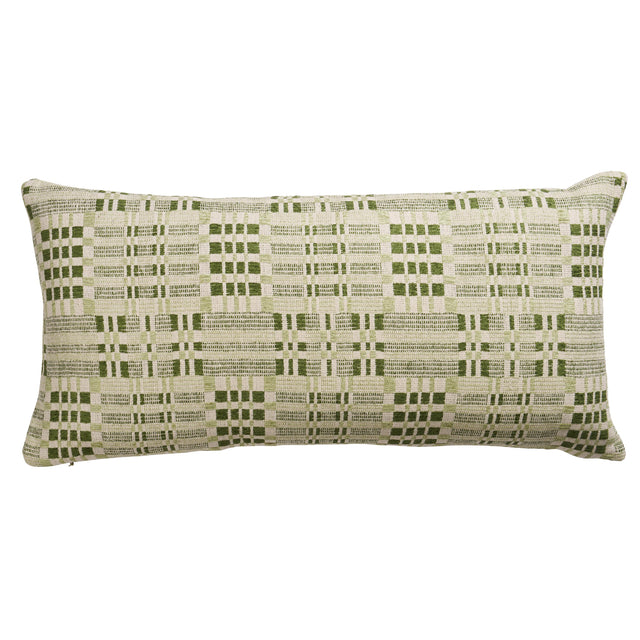 Schumacher Leaf 24" x 12" Brimfield Pillow