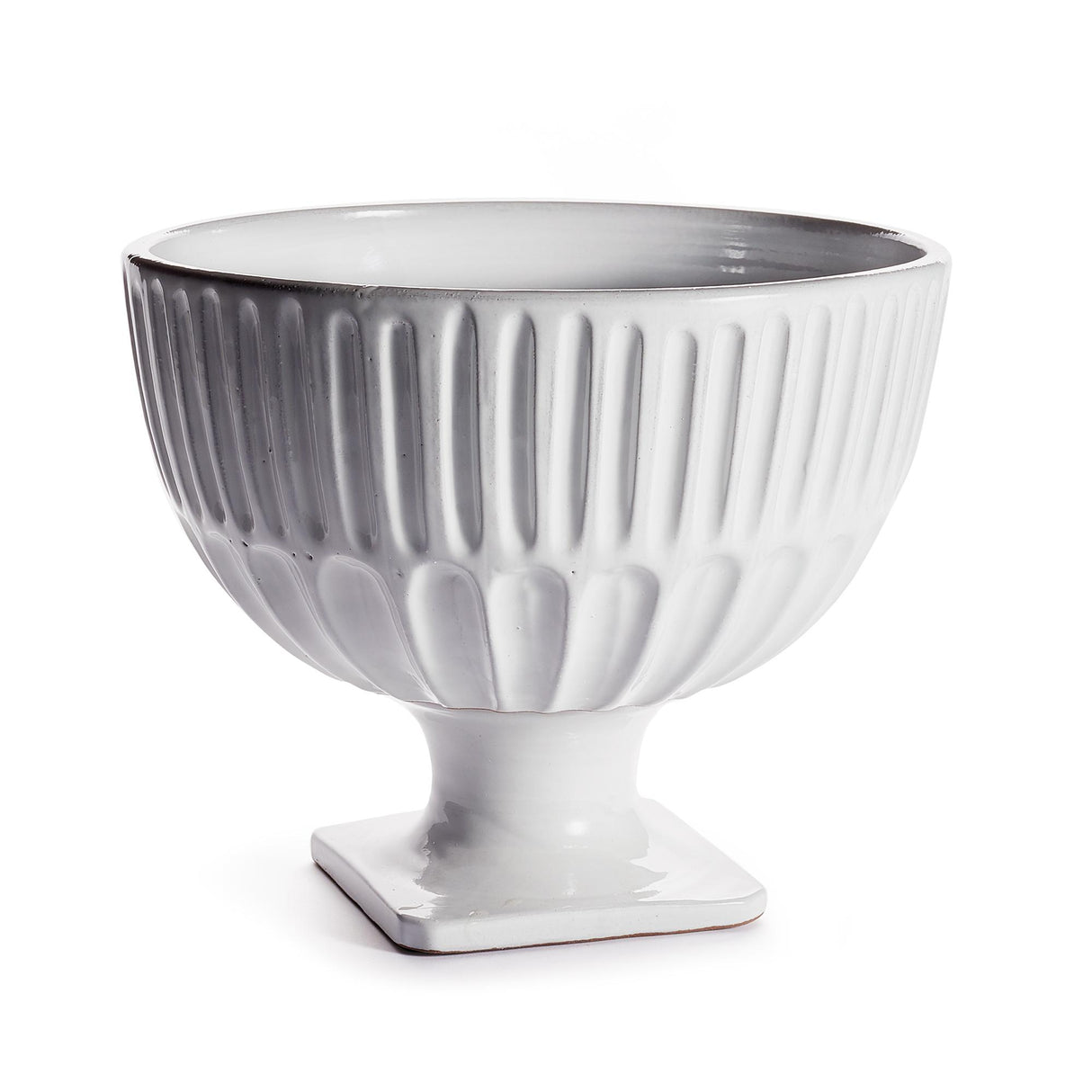 Napa White COLUMN FOOTED BOWL