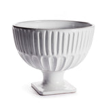Napa White COLUMN FOOTED BOWL