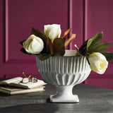 Napa White COLUMN FOOTED BOWL