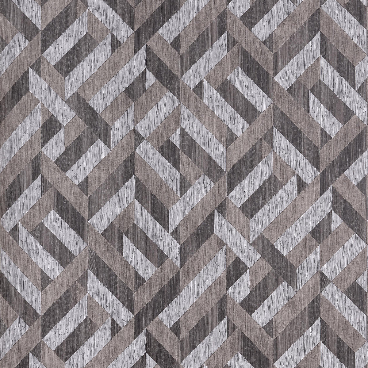 Thibaut Bristlecone Grey Wallpaper