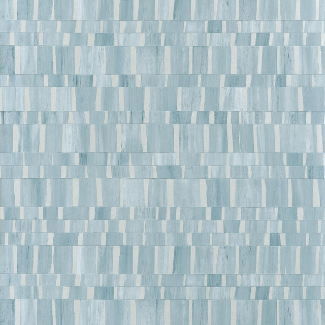 Thibaut Twillingate Spa Blue Wallpaper
