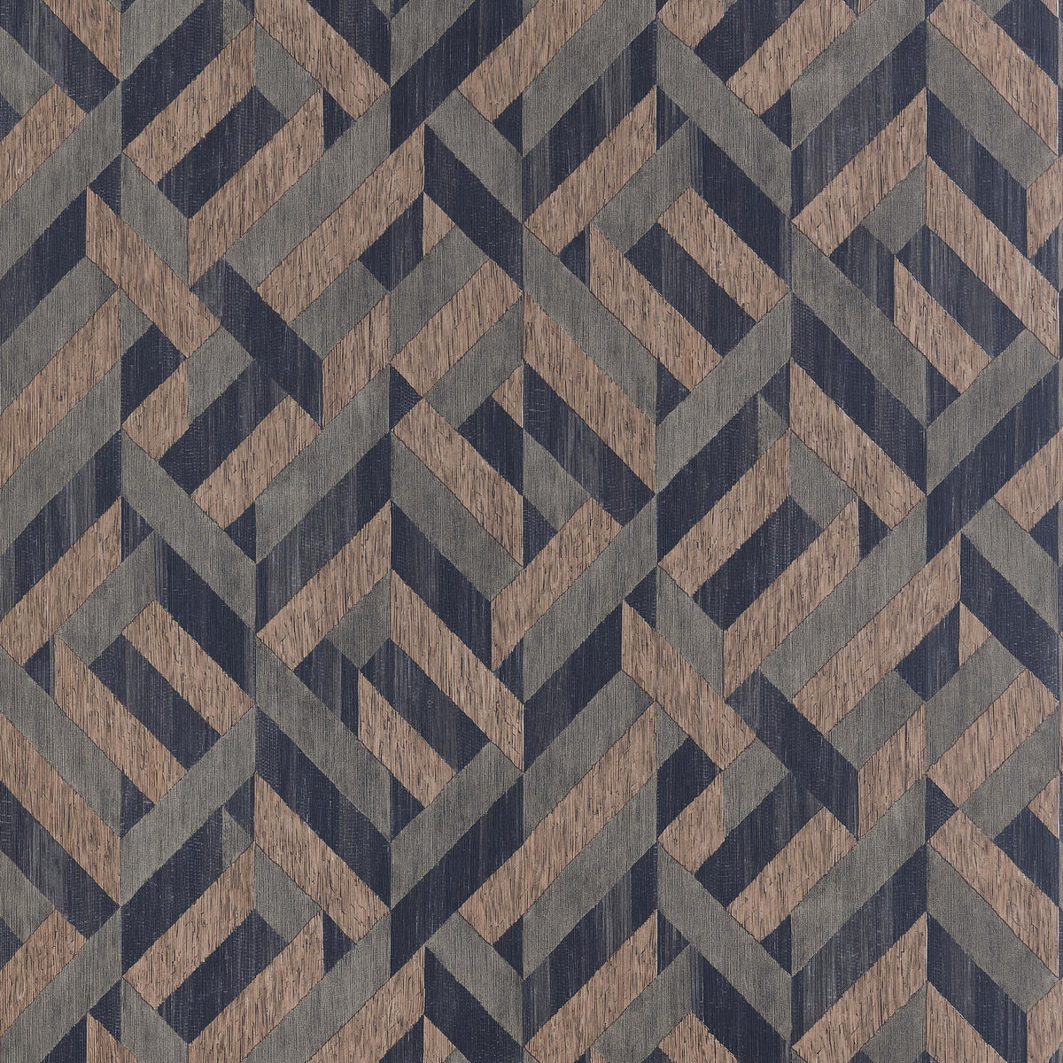 Thibaut Bristlecone Green And Black Wallpaper