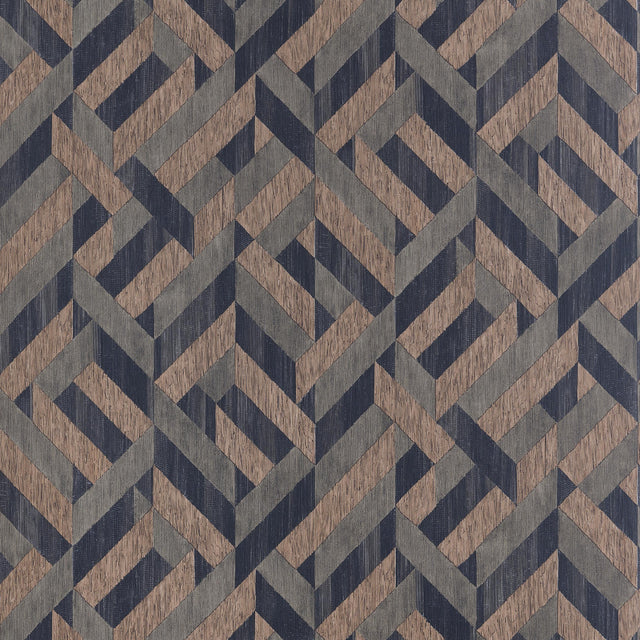 Thibaut Bristlecone Green And Black Wallpaper