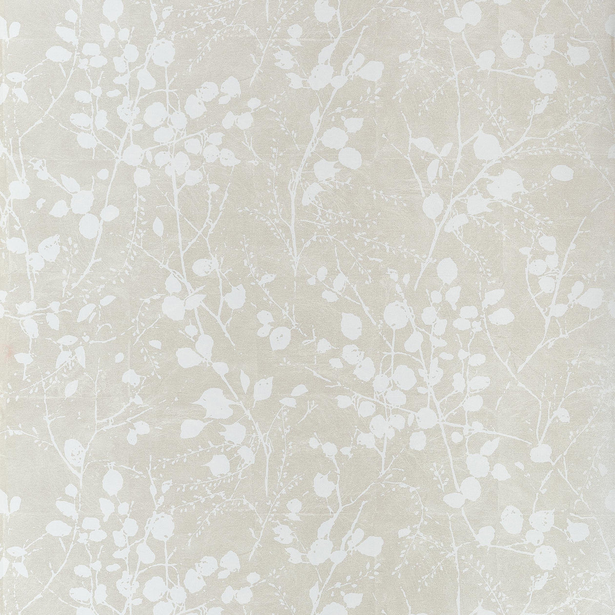 Thibaut Katamari Bud Pearl And White Wallpaper