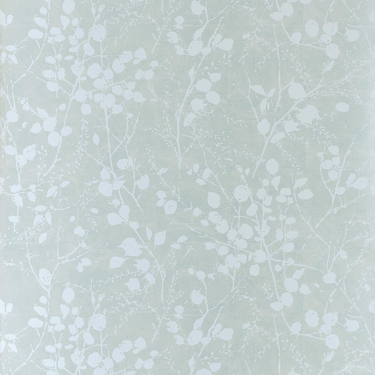 Thibaut Katamari Bud Powder Blue And White Wallpaper