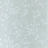 Thibaut Katamari Bud Powder Blue And White Wallpaper