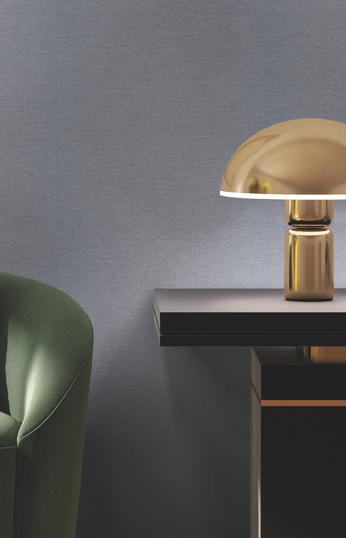 York Wallcoverings Argent Deep Navy York High Performance Textile Wallcovering