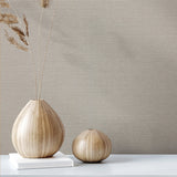 York Wallcoverings Argent Husky Grey York High Performance Textile Wallcovering