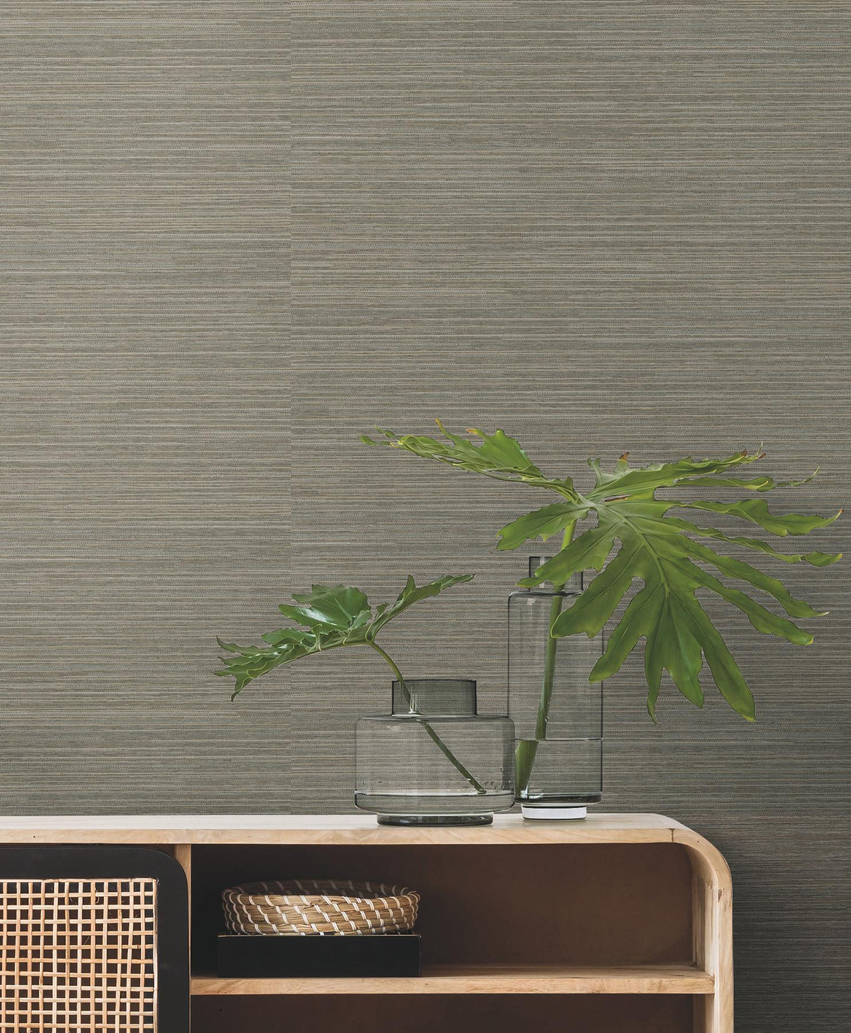 York Wallcoverings Trousseau Balanced Beige York High Performance Textile Wallcovering