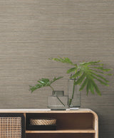 York Wallcoverings Trousseau Gold Taupe Wallpaper
