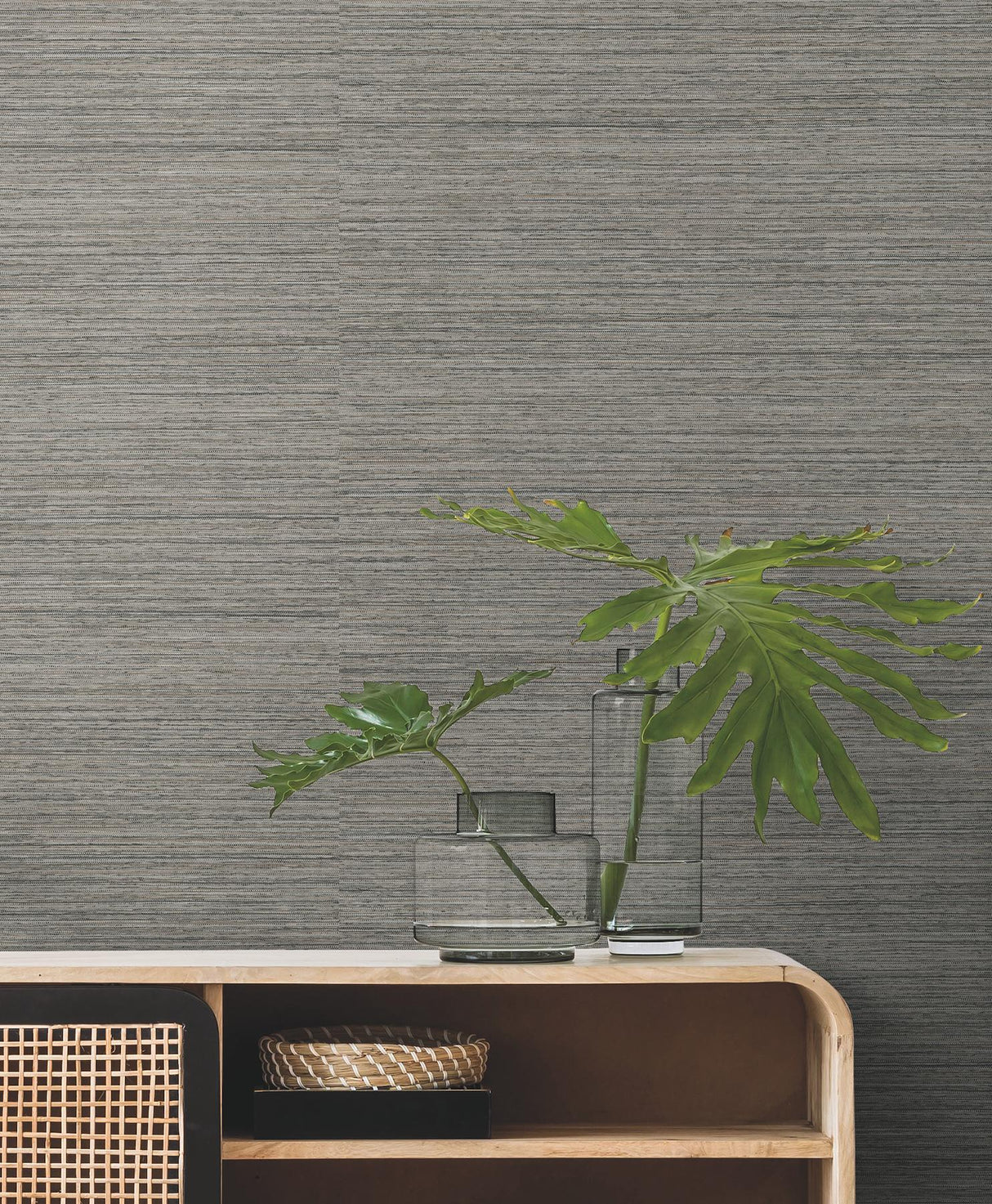 York Wallcoverings Trousseau Mushroom York High Performance Textile Wallcovering