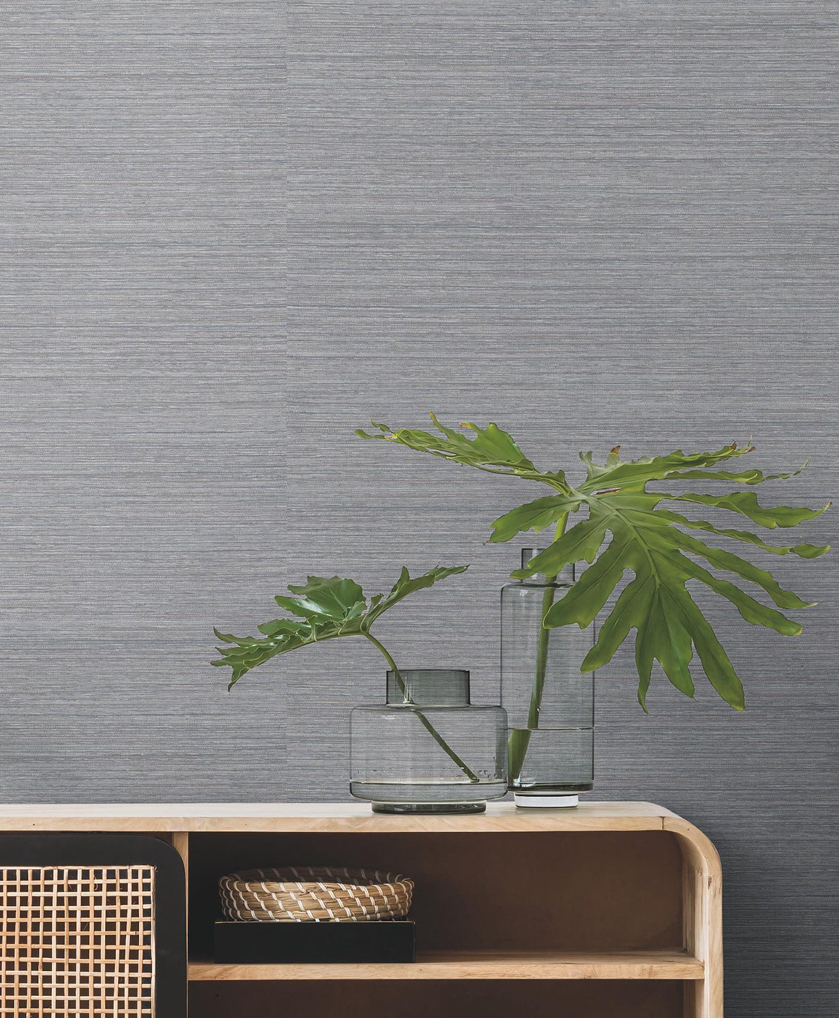 York Wallcoverings Trousseau Lavender York High Performance Textile Wallcovering